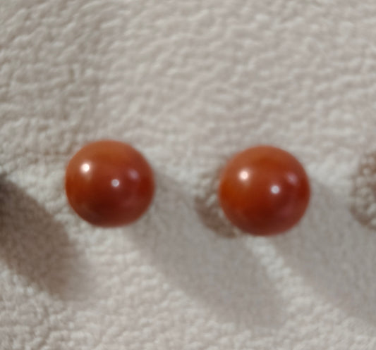 Pendientes de Jaspe Rojo
