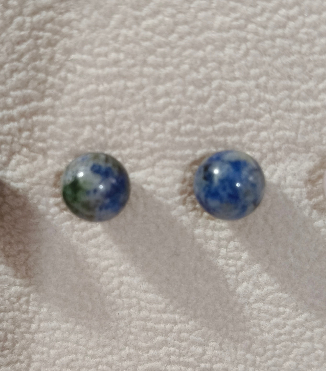 Pendientes de Sodalita