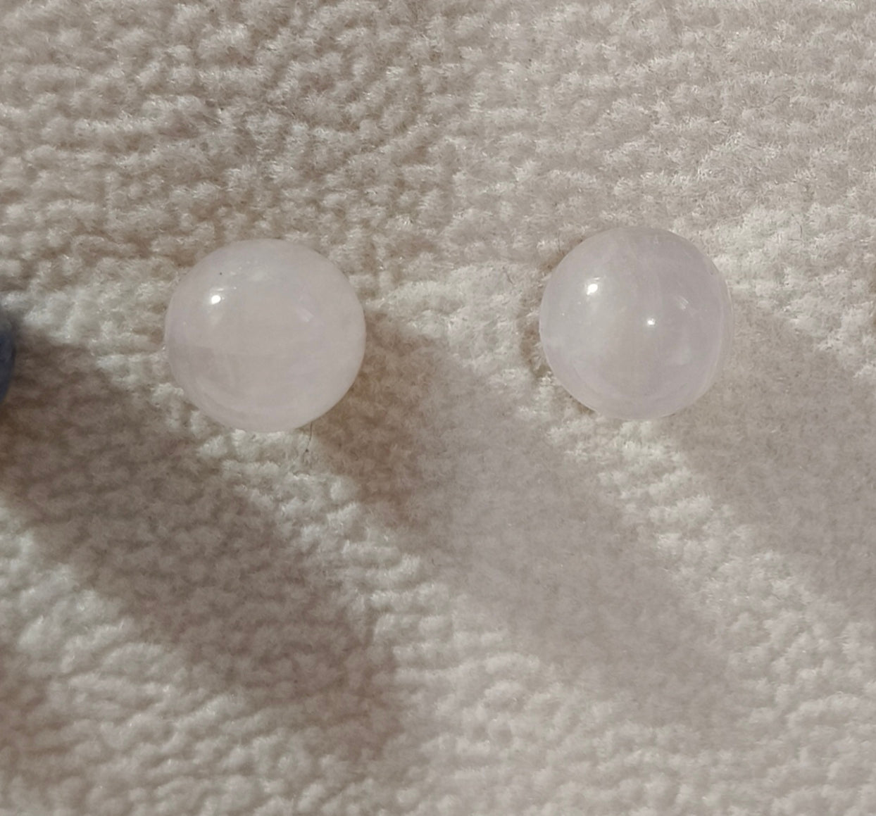 Pendientes de Cuarzo Rosa