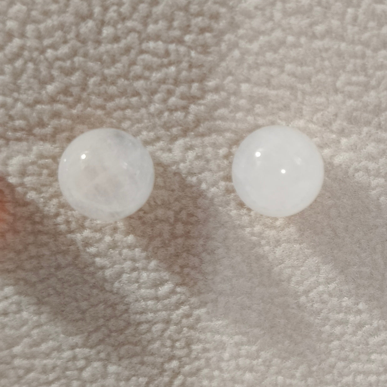 Pendientes de Cuarzo Blanco