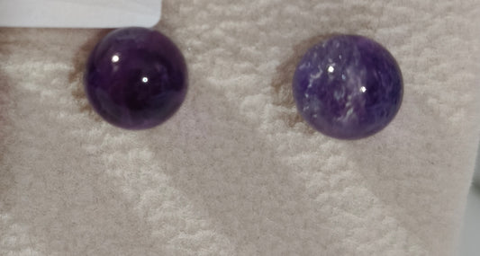 Pendientes de Amatista