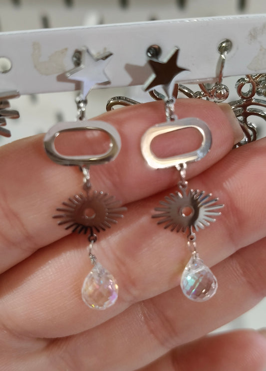 Pendientes con lagrima