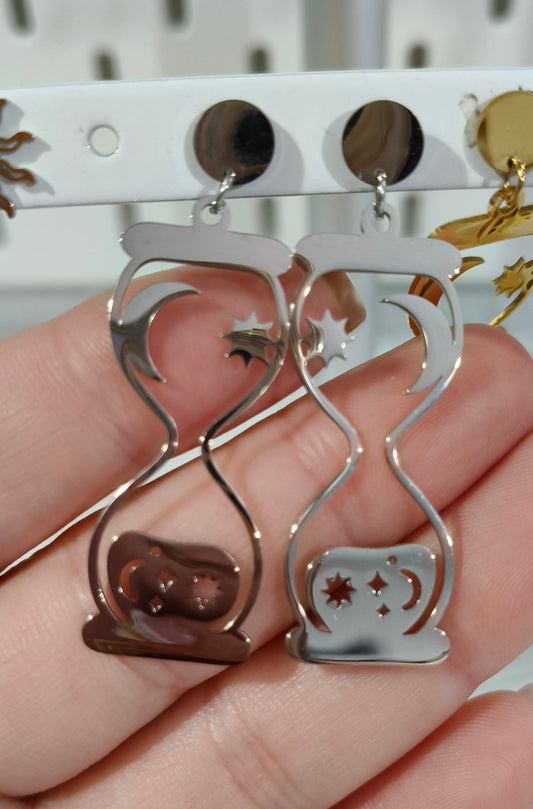 Pendientes Reloj de arena
